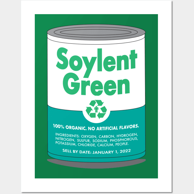 Soylent Green Is People Wall Art by Mike Ralph Creative